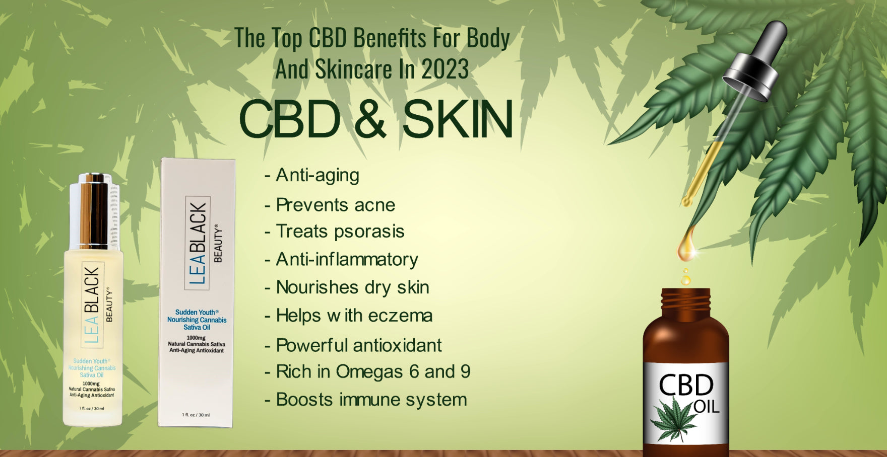 CBD Oil Benefits for Skin, CBD Oil for Skin