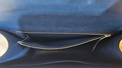 Hermès Bleu Brighton Constance 24 Handbag